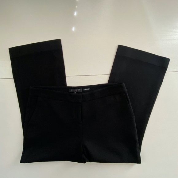 Lafayette 148 Manhattan Crop Pants Trousers Black Size 4 - Picture 5 of 13
